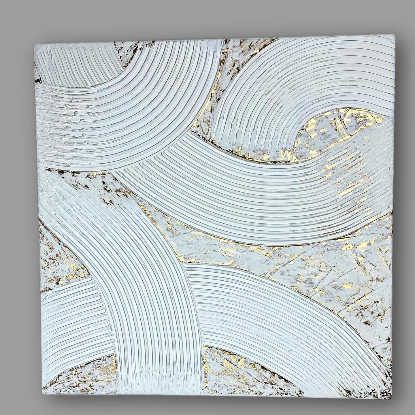 Картина с золотой поталью